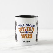 Mug Super Chiot Dane Vous Faites Mon Wag De Queue (Centre)