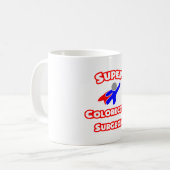 Mug Super chirurgien colorectal (Devant gauche)