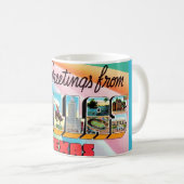 Mug Super coloré Dallas Texas (Devant droit)