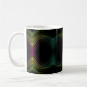 Mug Super coloré Motif psychédélique Abstrait Art (Gauche)