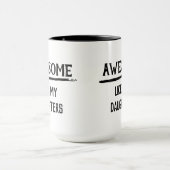 Mug Super Comme Mes Filles (Centre)