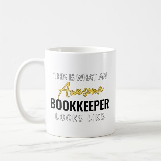 Mug Super Comptable Ressemble À (Gauche)