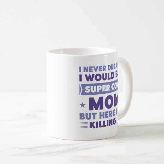 Mug Super Cool Maman (Devant droit)