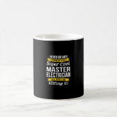 Mug Super Cool Master Electrician Funny Cadeau (Centre)