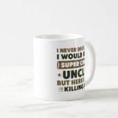 Mug Super Cool oncle (Devant droit)
