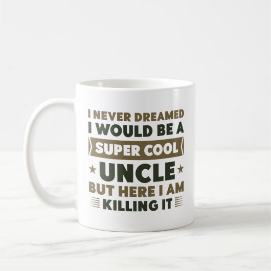 Mug Super Cool oncle (Gauche)