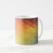 Mug Super cool tendance triangles colorés motif (Devant droit)
