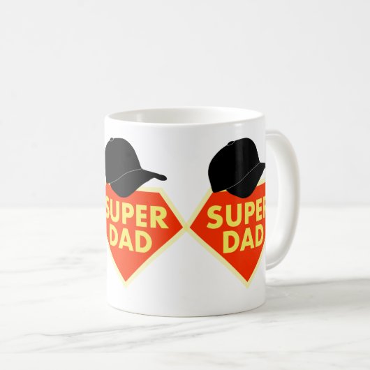 MUG SUPER DAD (Devant droit)