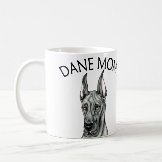 Mug Super Dane Maman Black (Gauche)
