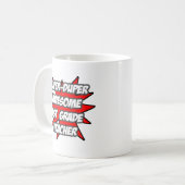 Mug Super Duper Enseignant de 1ère année (Devant gauche)