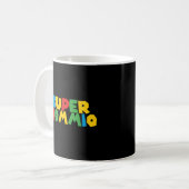 Mug Super Gamer Mommio Day Pour Les Mères Du Mari (Devant gauche)