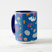 Mug Super Grover 2.0 Motif Sky de nuit (Devant gauche)