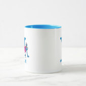 Mug Super Grover Ajouter Votre Nom Et Monogram V (Centre)