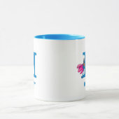 Mug Super Grover Ajouter Votre Nom Et Monogramme H (Centre)