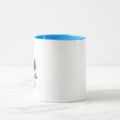 Mug Super Grover Ajouter Votre Nom Et Monogramme I (Centre)