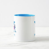 Mug Super Grover Ajouter Votre Nom Et Monogramme Y (Centre)