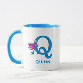 Mug Super Grover Ajouter Votre Nom Et Votre Monogramme (Gauche)