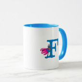 Mug Super Grover Monogramme F (Devant droit)