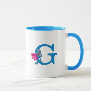 Mug Super Grover Monogramme G