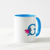 Mug Super Grover Monogramme G (Devant droit)