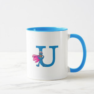 Mug Super Grover Monogramme U