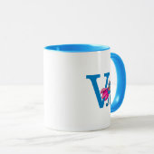 Mug Super Grover Monogramme V (Devant droit)