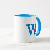 Mug Super Grover Monogramme W (Devant droit)