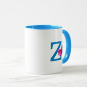 Mug Super Grover Monogramme Z (Devant droit)