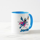 Mug Super Grover vintage (Devant droit)
