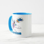 Mug Super Grover vintage (Devant gauche)