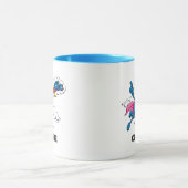 Mug Super Grover vintage personnalisé (Centre)
