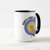 Mug Super Hanukkah Mec Fête (Devant droit)