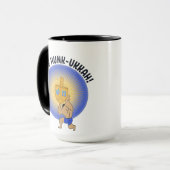 Mug Super Hanukkah Mec Fête (Devant gauche)