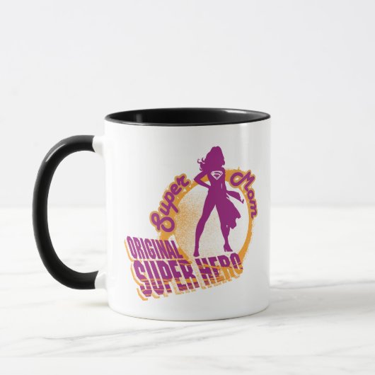 Mug Super Hero original Super Maman (Gauche)