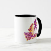 Mug Super Hero original Super Maman (Devant droit)