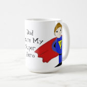 Mug Super Hero - Papa (Devant droit)