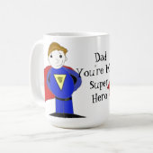 Mug Super Hero - Papa (Devant gauche)