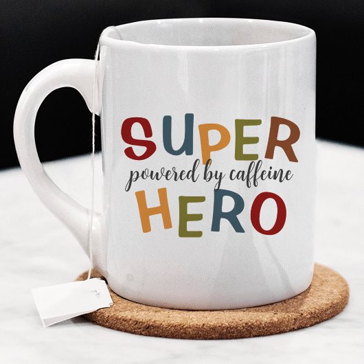 Mug Super Hero Papa Fête des pères