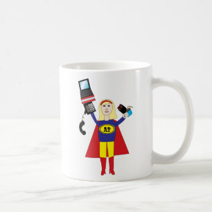Mug Super Hero Professionnel Administratif