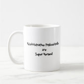 Mug Super Hero Professionnel Administratif (Gauche)