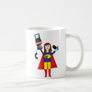Mug Super Hero Professionnel Administratif