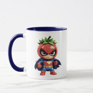 Mug Super-héros Fraise Mignon Dessin Animé