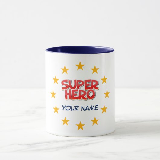 Mug Super héros personnalisable (Centre)