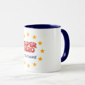 Mug Super héros personnalisable (Devant droit)
