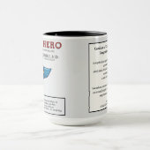 Mug Super-héros radiologue – Cadeau médical amusant (Centre)
