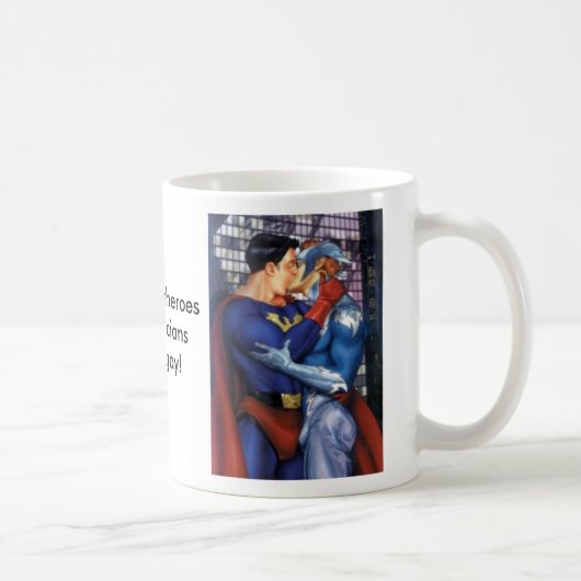 Mug super héros, super héros, même Superhe… - (Droite)