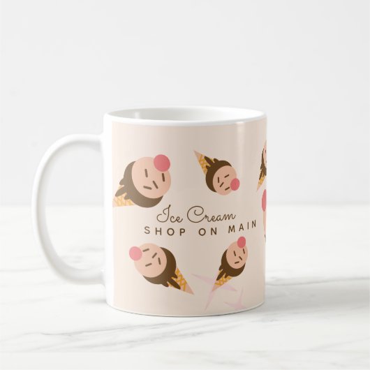 Mug Super Ice Cream Cone Business (Gauche)