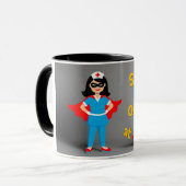 Mug "Super Infirmière" à un prix spécial (Devant gauche)
