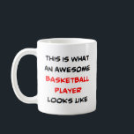 Mug super joueur de basket<br><div class="desc">joueur de basket</div>