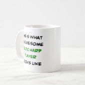 Mug super joueur de harpe celtique (Devant gauche)